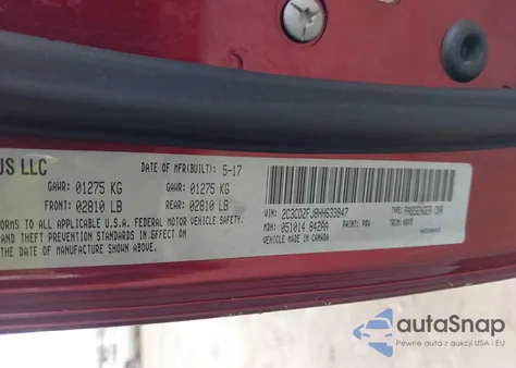 2017 Dodge Challenger R/T Scat Pack from USA, damaged, VIN 2C3CDZFJ8HH633847